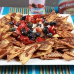 Tortilla Chips with Fruit Salsa