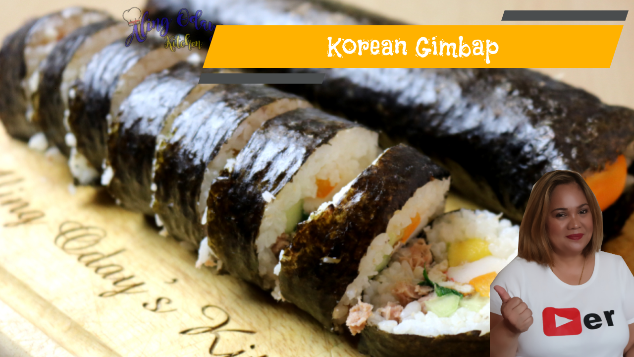 how to prepare Korean Gimbap