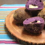 Ube Pandesal with Cheese