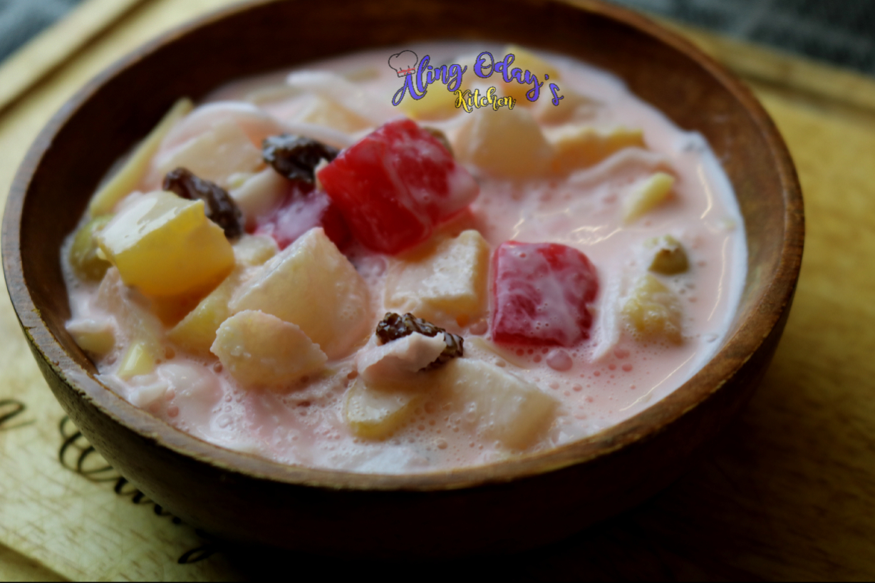 Condensed Milk Fruit Salad