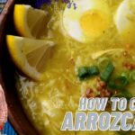 how to cook chicken arroz caldo
