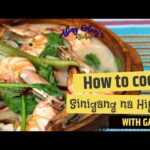 How to cook sinigang na hipon with gata