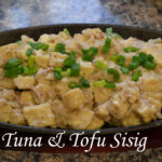 how to cook tuna and tofu sisig